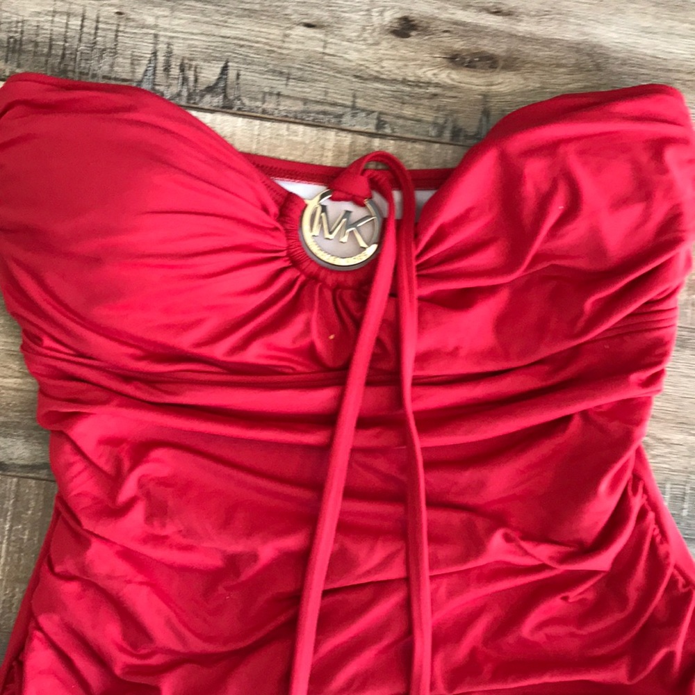 Michael Kors Red Swimsuit